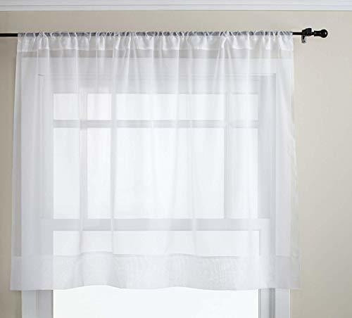 Stylemaster Elegance Sheer Voile, 60  X 45  | Panel, Blanco