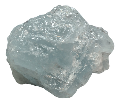 Piedra Natural Aguamarina( Calidad Superior 80 Grs, 6 Cm)
