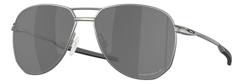 Óculos De Sol Oakley Contrail Ti Satin Chrome 0357 Cor Preto