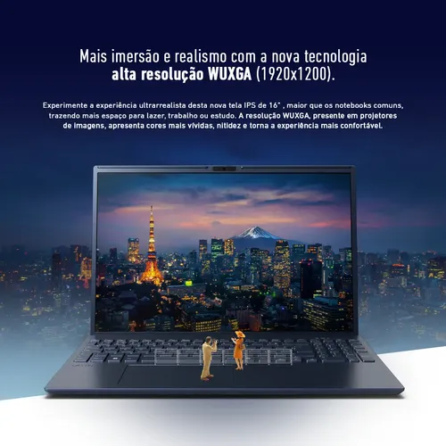Notebook VAIO FE16 AMD Ryzen 5-5625U Windows 11 Home 16GB RAM