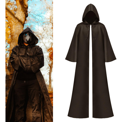 Capa De Cosplay Con Capucha De Halloween Para Reunir El