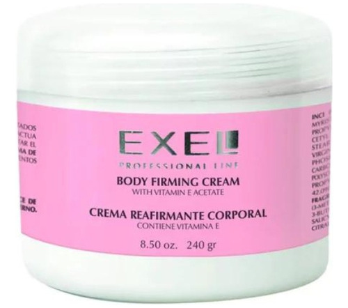 Exel Crema Reafirmante Corporal Con Vit E X 250 G