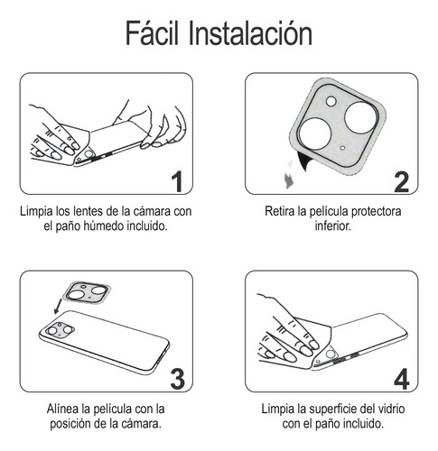 Cubre Camara Vidrio Templado Protector Para Samsung S21 Fe