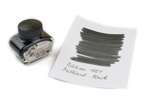 Tinta Para Pluma Fuente Pelikan 4001 - 30 Ml - Negro
