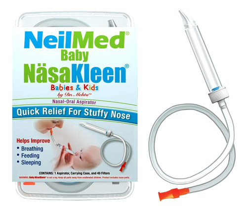 Squip Baby Nsakleen Aspirador Nasal, Regalo De Baby Shower Y