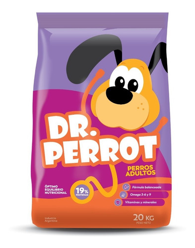 Dr. Perrot X 20 Kg Nuevo Alimento Balanceado Perro Económico