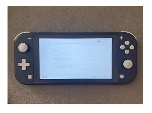 Consola De Nintendo Switch Lite Grey En Perfecto Estado (Usado)