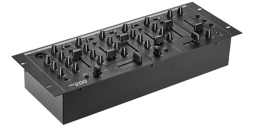 Mezclador Estéreo Profesional De 5 Canales Para Dj Con Monta