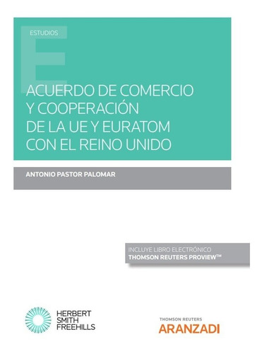 Libro Acuerdo De Comercio Y Cooperacion De La Ue Y Eurato...