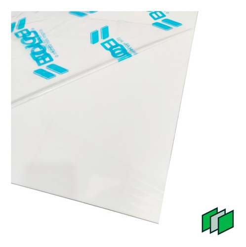 Chapa Placa Acrilico Branco Leitoso 80cm X 60cm 3mm