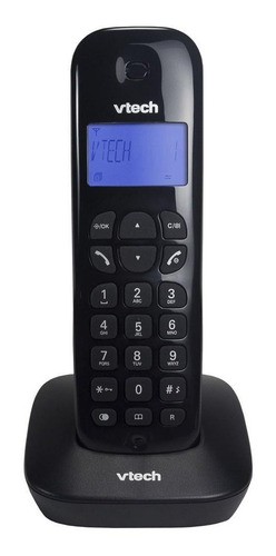 Teléfono VTech VT680-MRD2 inalámbrico - color negro