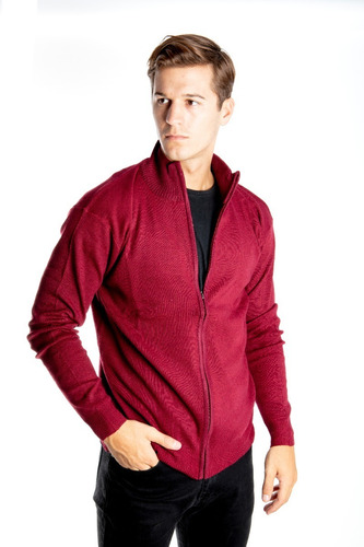 Campera Tejida Sweater Hombre Premium Olegario