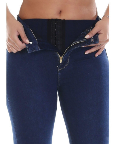 calça jeans com cinta interna