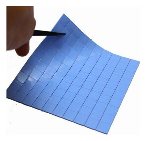 Blue 100mmx100mmx1mm Gpu Cpu Heatsink Cooling Thermal Co Nna