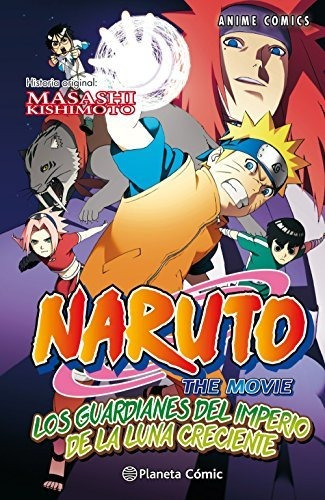 Naruto Anime Comic Nº 04 Los Guardianes Del Imperio De La Lu