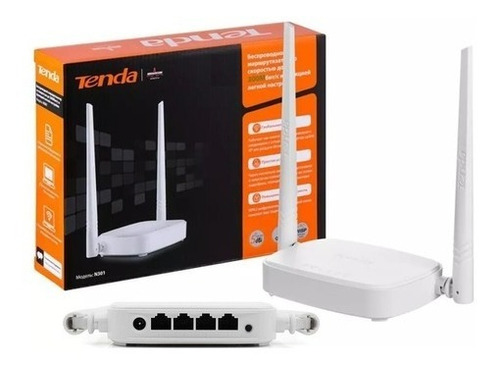 Router, Repetidor, Wds Bridge, Wisp Tenda N301 Blanco