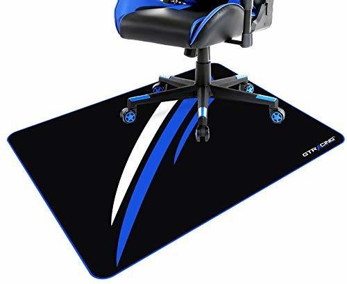 Tapete Para Silla De Juegos Protector De Piso Juego, Azul