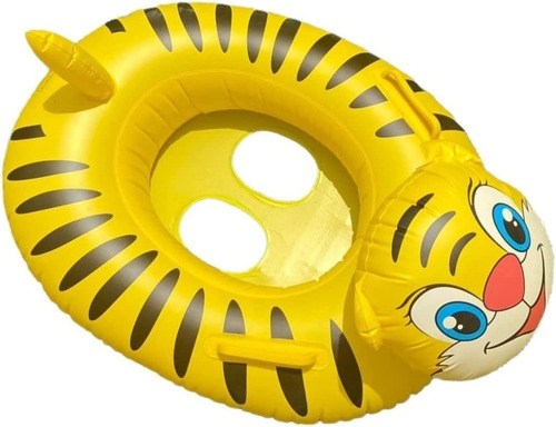 Salvavidas Tigre Inflable Flotador 2-5 Años Asiento Niños