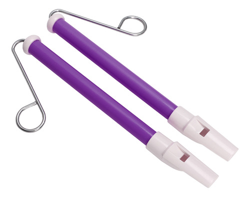 Instrumento Slide Whistle, 2 Unidades, De Metal, Seguro Y Fá
