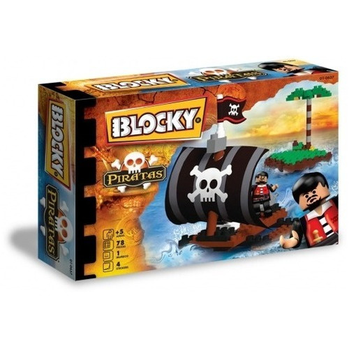 Blocky X78 Piezas Balsa Pirata (2502)