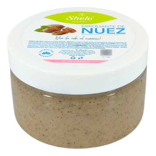 Exfoliante De Nuez Sheló Nabel Limpieza Profunda