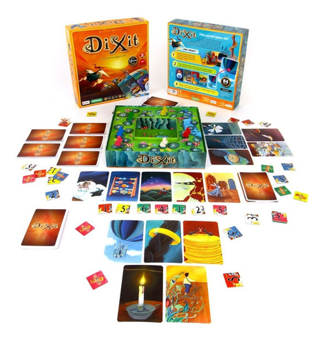Juego De Mesa Familiar Dixit Asmodee 3 - 6 Jugadores Edad 8