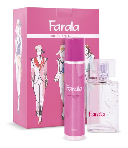 Farala Perfume De 50 Ml + Desodorante Aero