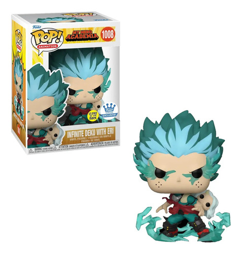 Funko Pop! Infinite Deku With Eri Brilla En La Oscuridad