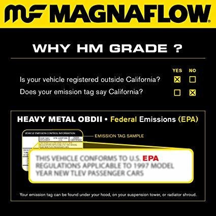 Magnaflow 50805 Directa Fit Convertidor Catalítico (no Compa