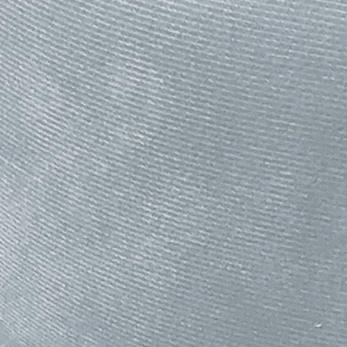 Poltrona Decorativa Nina Suede Com Encosto Alto Cor Cinza
