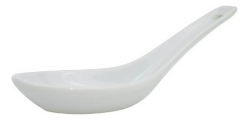 Cuchara Sopa Porcelana Blanca, Caja 72ud.