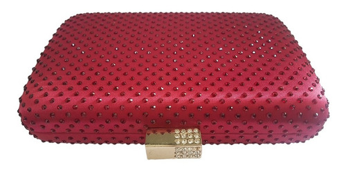 Bolsa Para Mulher Festa Pedraria Bordo Madrinha Casamento