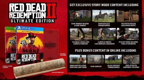 Red Dead Redemption 2 Ps4 Mídia Digital Ultimate Edition - R10GAMER