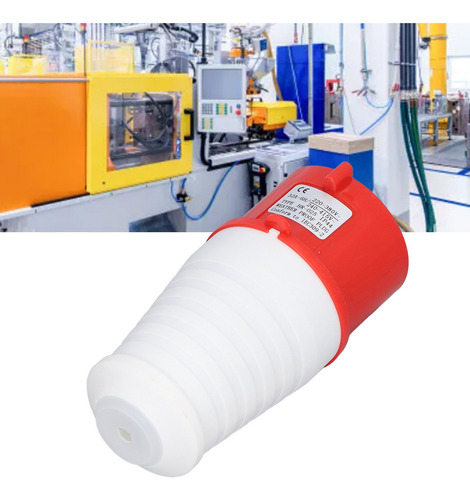 Soquete Industrial De 5 Pinos 32a Ip44 Impermeável À Prova D