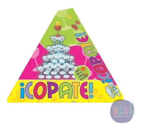 Imagen 2 de 2 de Juego De Mesa Copate Destreza Habilidad Pasa Tiempo
