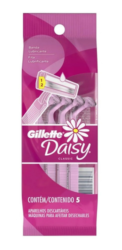 Maquinita De Afeitar Daisy Classic Gillette X5 Unidades