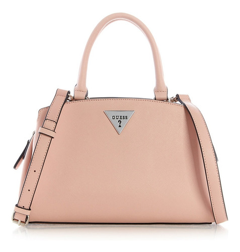 Bolsa Satchel Guess Tupelo Logo Estampado Para Mujer