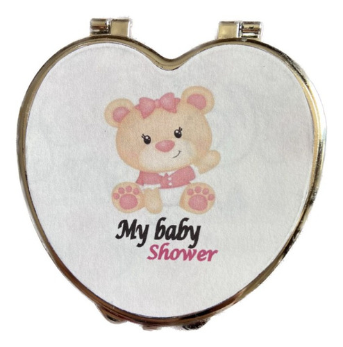 10 Recuerdo Espejo Baby Shower Niña