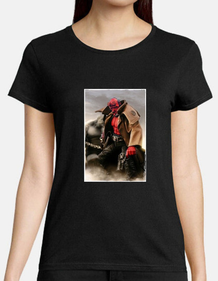 Hellboy Polera Mujer Algodón B22 
