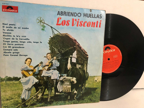 Los Visconti Lp Vinyl Abriendo Huellas Eilcolombia