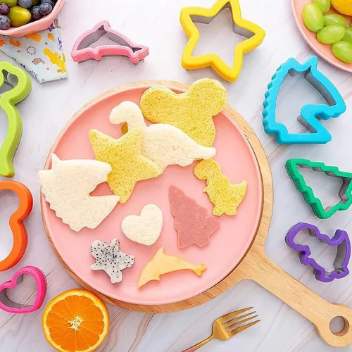 Molde Cortador Sándwich T 32 Piezas For Niños Con Forma