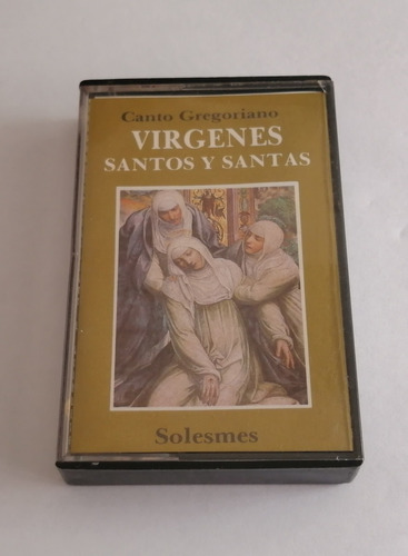 Canto Gregoriano - Vírgenes, Santos .. (cassette Ed. Europa)