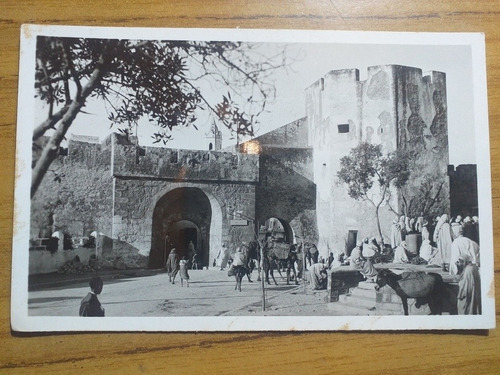 Marruecos Foto Postal Casablanca Safi Ville Par Le Souk