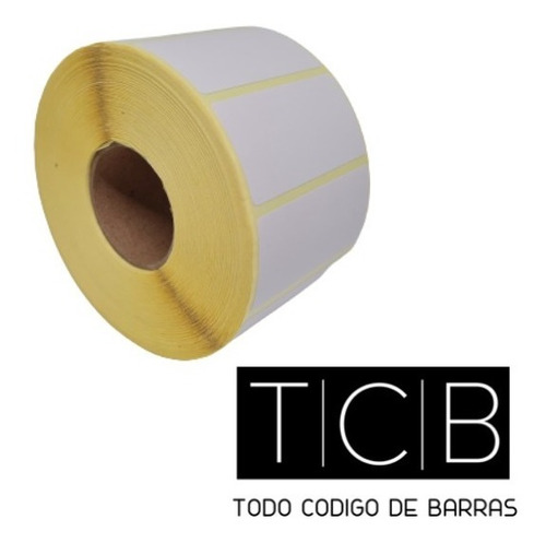 Imagen 2 de 4 de Rollo Etiquetas Autoadhesivas 60x30 X1500 B40 Ilustracion