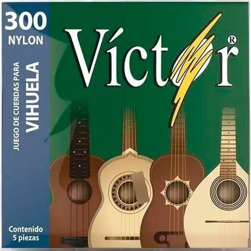 Cuerdas De Nylon Victor Para Vihuela