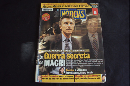Revista Noticias # 1731 (27/2/10) La Guerra Secreta De Macri