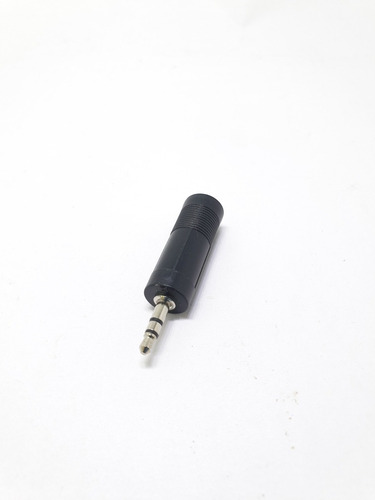 Convertidor, Adaptador De Plug 3.5 Mm Stereo A Jack 6.3mm