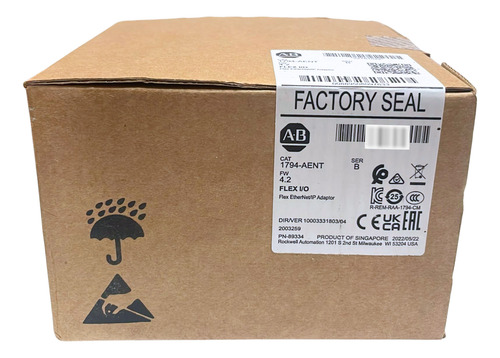 Allen-bradley 1794-aent Módulo Adaptador Ethernet/ip Flex Io