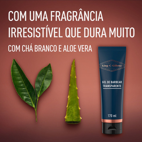 Gel De Afeitar Transparente King C. 170ml Gillette