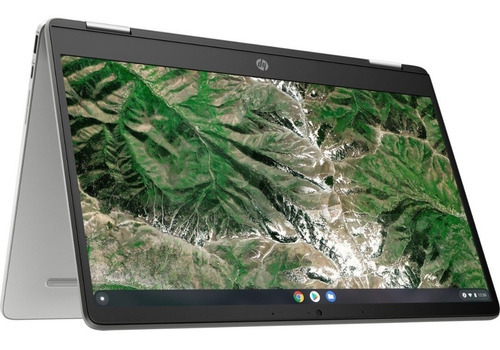 Notebook Chromebook Convertible Hp 64gb 14 Touch Plateado